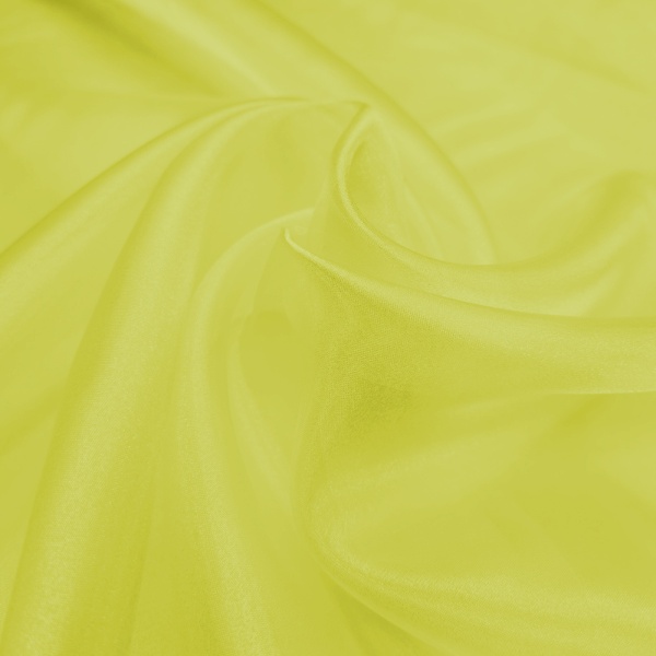 Plain Dyed Organza Yellow